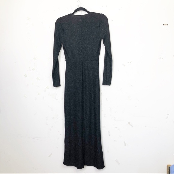 REFORMATION Carlye midi shimmer dress - Picture 8 of 9